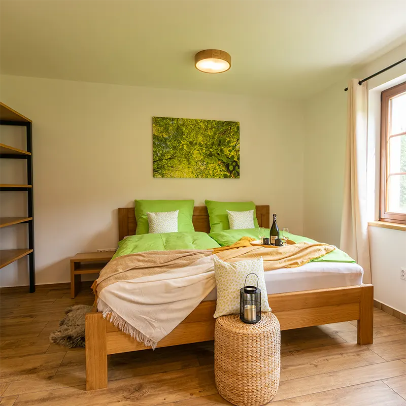 King size bed apartmán Jaro