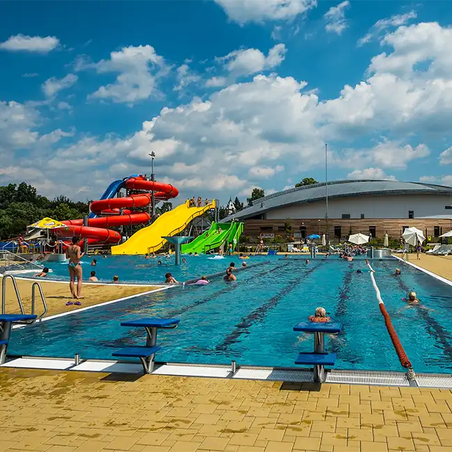 Koupaliště Maškova zahrada Turnov