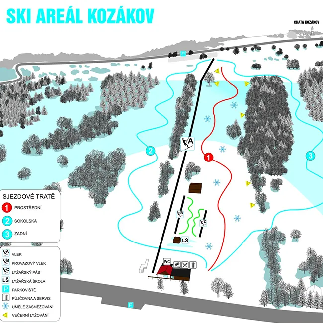 Ski areál Kozákov